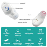 2024 new cheap Hearing Aids Rechargeable USB Deaf Help in Ear Invisible New Design a Pair Father Mother Gift