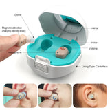 2024 new cheap Hearing Aids Rechargeable USB Deaf Help in Ear Invisible New Design a Pair Father Mother Gift