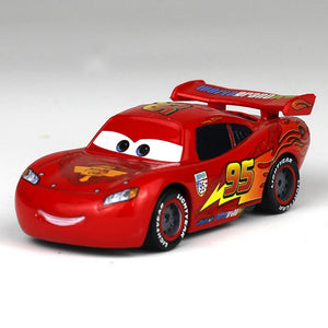 Disney Pixar Cars 1 2 3 Toy Piston Cup Racer Lightning McQueen Dinoco Jackson Storm Alloy Metal Model Car 1:55 Boy Children Gift