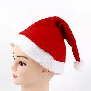 1 Pcs Child/ Adult Ordinary Christmas hat Santa hats Children cap for Chiristmas party Props  Ornament