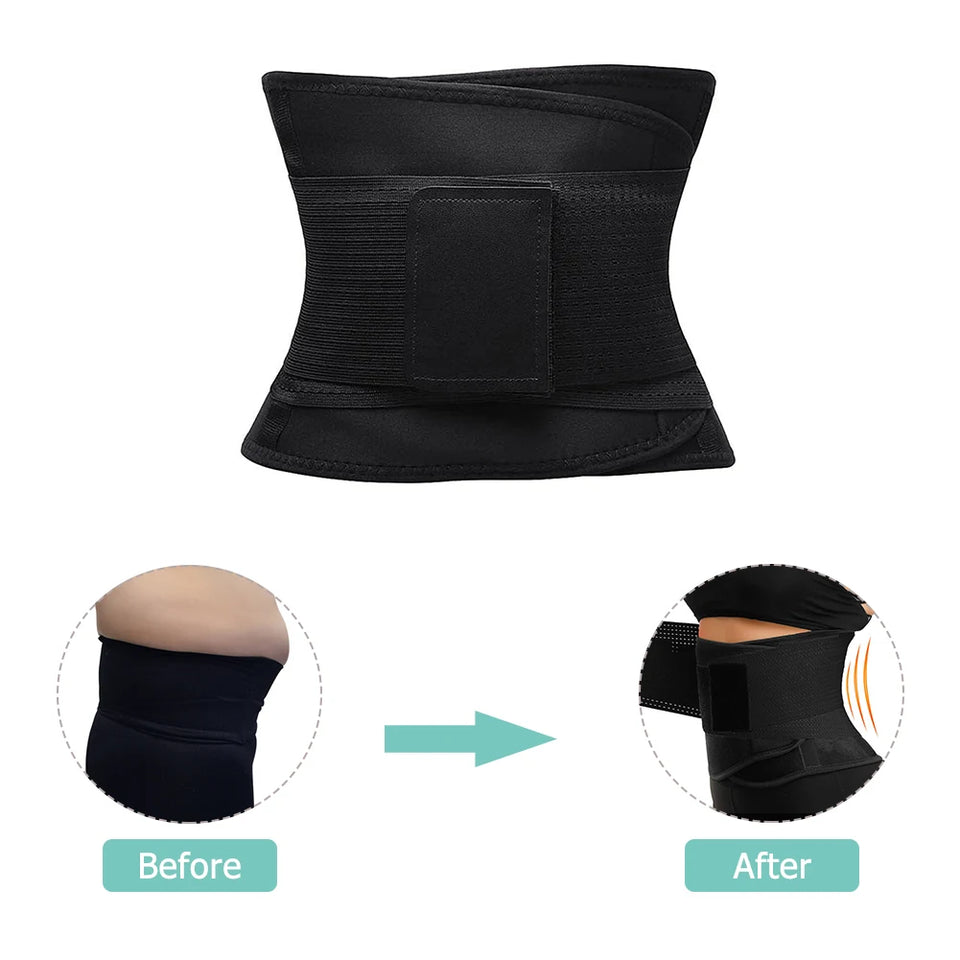 Sports Shaper Unisex Waist Trainer Corset Body Shaper Slimming Girdle Belt Exercise Workout Gym Corset Underbust Control Shaper