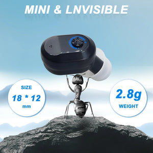 2024 new cheap Hearing Aids Rechargeable USB Deaf Help in Ear Invisible New Design a Pair Father Mother Gift