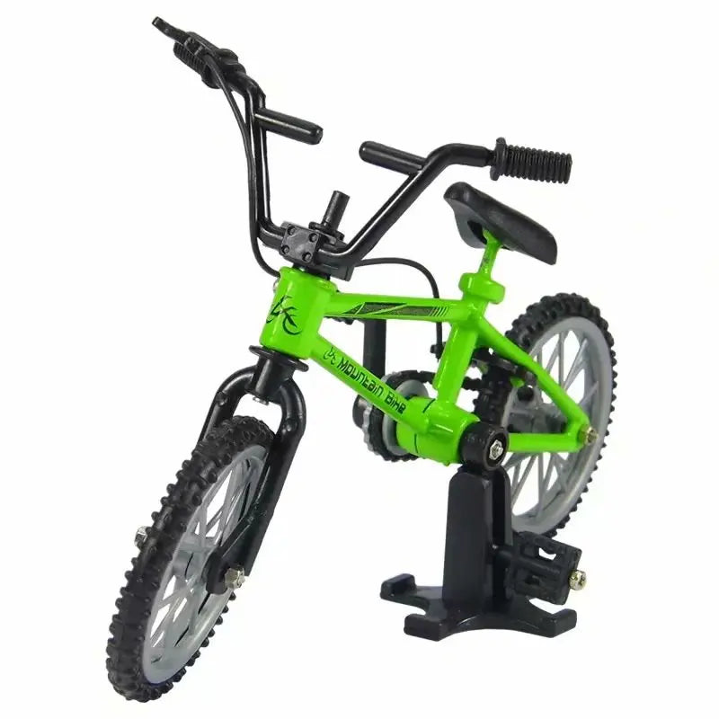 Mini Finger Mountain Bikes Toys Alloy Finger Bicycle Children Novelty Toys Model Mini Portable Bike For Kids Gift