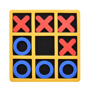 Parent-Child Interaction Leisure Board Game OX Chess Funny Developing Intelligent Educational Toys Puzzles Game Kids Gift