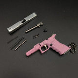 1:3 Mini G17 Metal Toy Gun Model Alloy Keychain Detachable Look Real Collection Hanging Chiristmas Birthday Gifts for Boys Adult