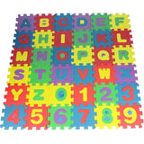 36 pcs Children mini EVA Foam Alphabet Letters Numbers Floor Soft Baby Mat 3D puzzle Kids Educational toys Alphanumeric Mats