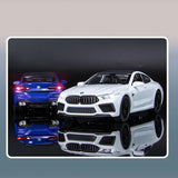 1:32 M8 IM Supercar Alloy Model Car Toy Diecasts Premium Casting Sound and Light For Children High Simulation Vehicle Boys Motor