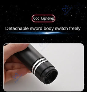 RGB Metal Lightsaber Laser Sword Toys Light Saber 15Color Change Kids Soundfonts Force FX FOC Blaster Toys Jedi Laser Sword Gift