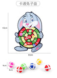 Montessori Dart Board Target Sports Game Toys For Children 4 To 6 Years Old Outdoor Toy Child Indoor Girls Sticky Ball Boys Gift