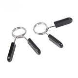 2Pcs 25/28/30 Mm Barbell Clamp Spring Collar Clips Gym Weight Dumbbell Lock Standard Lifting Kit Barbell Lock