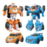 Mini Tobot Transformation Robot Toys Korea Cartoon Brothers Anime Tobot Deformation Car Airplane Toys for Children Gift