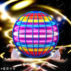 Flying Ball Boomerang Drone Flyorb Magic With LED Lights Gift Hover Ball Fly Nova Orb Flying Spinner Fidget Children Family Toys