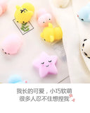 1/5pcs Mochi Squishies Toys Kids Antistress Ball Squeeze Party Favors Stress Relief Toy for Birthday Kawaii Cartoon Mini Toys