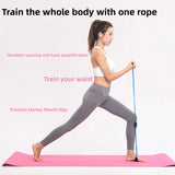 Resistance Bands with Foam Sport At Home Yoga Fitness Accessories Rubber Pull Rope Training and Exercise Gym Equipment for Women