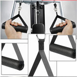 New Gym Resistance Bands Handles Anti-slip Grip Strong Nylon Webbing Fitness Heavy Duty Cable Machine Workout Equipment