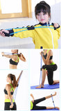 Yoga Elastic Exercise Bands for Women Men Home Gym Fitness Equipment Crossfit Bodybuilding Workout Tension Rope Resistance Band