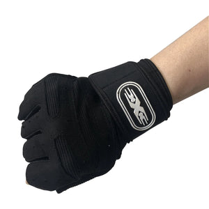 Workout Gloves for Men Women Weight Lifting Half Finger Glove with Wrist Wrap for Gym Sport Training Bicycle Motorcyclist Glove