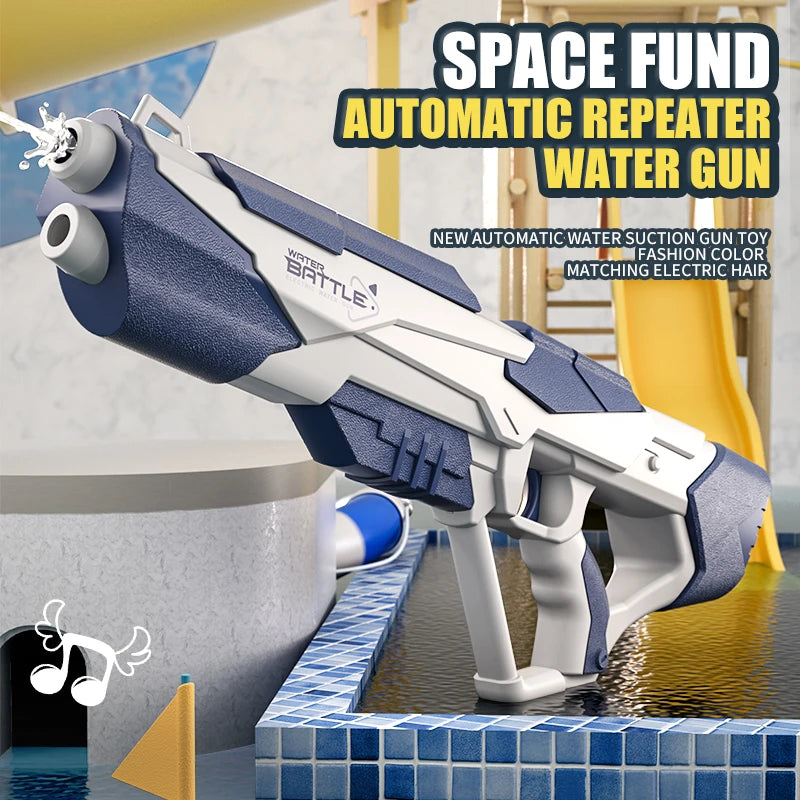 Electric Water Gun Toys Bursts Children's High-pressure Strong Charging Energy Water Automatic Water Spray Children's Toy Guns