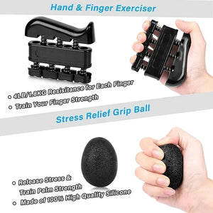 New 5-100 KG Grip Strength Trainer Wrist Expander Adjustable Resistance Fitness Gym Training Hand Gripper for Muscle Building