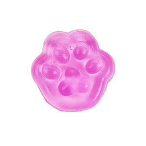 Kawaii Cat Paw Sticky Squeeze Toy Soft Realistic Jelly Glitter Cat's Claw Squishy Stress Relief Toys Kids Adults Unique Gifts