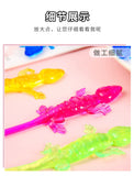 Cute Animal Gecko Sticky Stretchable Sticky Toys Kids Birthday Gifts Party Favors Guest Gifts School Goodie Filler