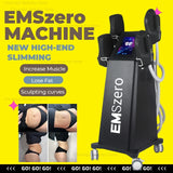 EMSzero Power 6500W Body Sculpt body Slimming Sculpting Machine 4 Handle Pelvic Pad Optional Ems Muscle Stimulator Emszero