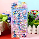 NEW Disney Anime Stitch Bubble stickers Stitch Children's cartoon 3d stickers kids Birthday party stereo stickers toys gifts