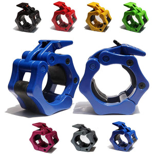 1PC Of Locking 50mm Diameter Standard Bar Dumbbell Barbell Collars Lock Clips Clamp Weight Lifting Gym Fitness Bodybuilding