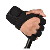 1 Pair Weight Lifting Training Gloves Women Men Fitness Sports Body Building Gymnastics Grips Gym Hand Palm Protector Gloves