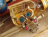 Retro Multi Owl Necklace Animal Pendant Necklaces Women's Fashion Summer Vintage Jewelry Gift Wholesale Gothic Trend 2024