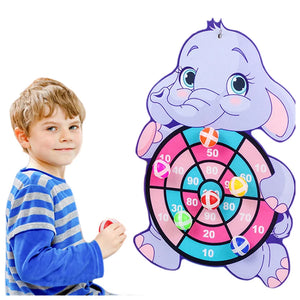 Montessori Dart Board Target Sports Game Toys For Children 4 To 6 Years Old Outdoor Toy Child Indoor Girls Sticky Ball Boys Gift