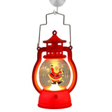 1PC Retro Kerosene Night Light Christmas Decorative Hanging Lantern Fairy Small Oil Lamp For New Year Navidad Home Decoration