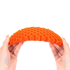 3D Printed Elastic Mesh Worm Big Fidget Toy Stress-Relieving Transforming Worm Toy Sensory Stress Anxiety Relief Gift for ADHD