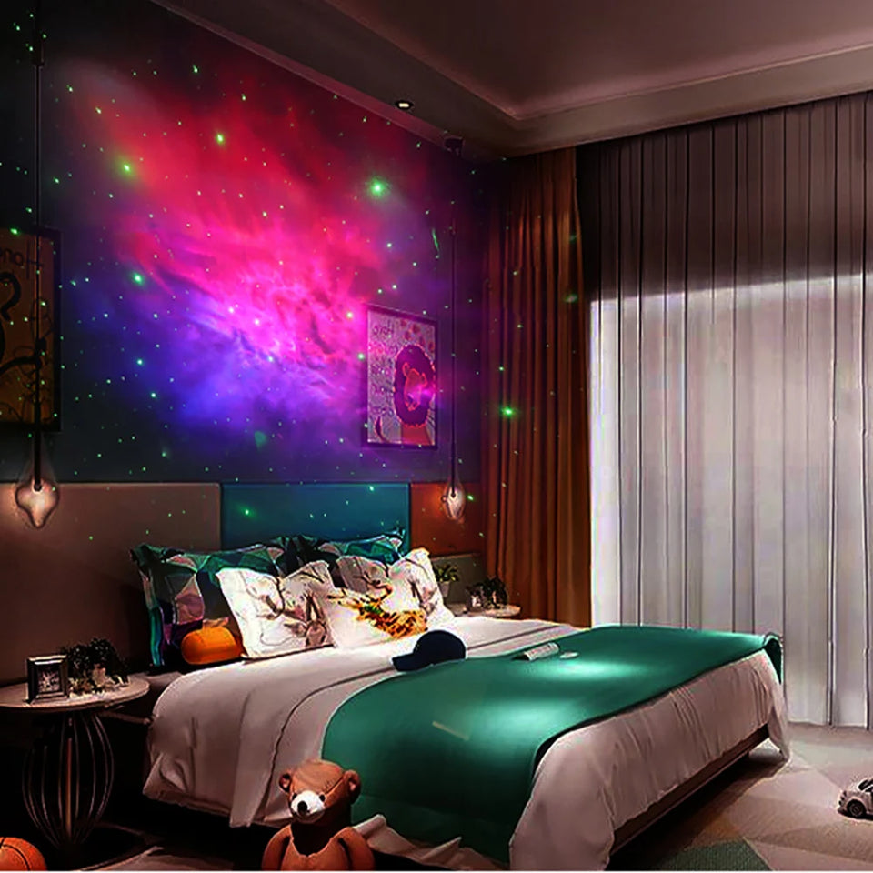 New Spaceman Projection Light Star Galaxy LED Projector Night Light Ambient Lamp For Room Bedroom Decoration Holiday Party Gift