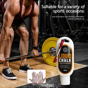 30/50/100ml Sports Liquid Chalk Magnesium Powder Fitness Weight Lifting Non-slip Cream Grip Weight Lifting Climbing Gym Sports