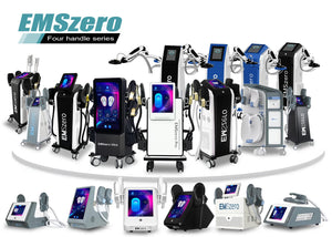 EMSzero Power 6500W Body Sculpt body Slimming Sculpting Machine 4 Handle Pelvic Pad Optional Ems Muscle Stimulator Emszero