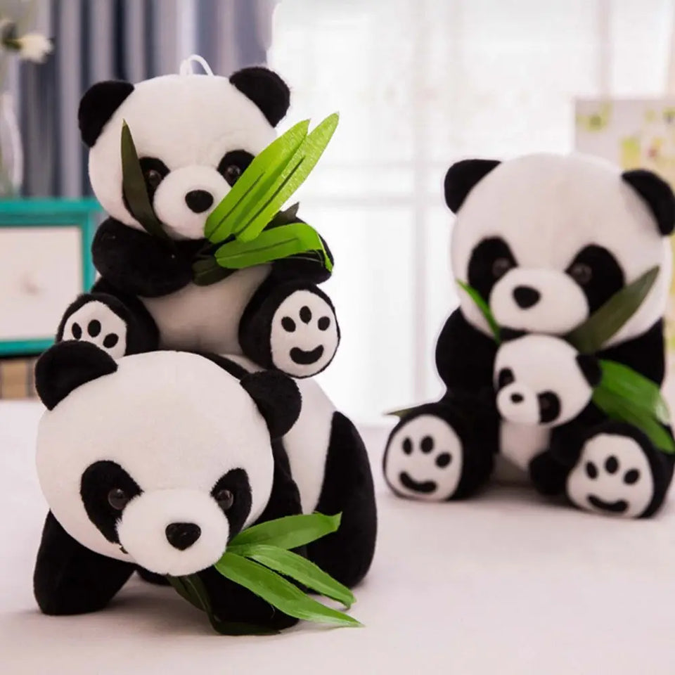 9/10/12/16cm High Quality Lovely Super Cute Stuffed Kid Animal Soft Plush Panda Gift Present Doll Toy