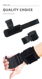 1PCS Weight Lifting Hook Grips With Wrist Wraps Hand-Bar Wrist Strap Gym Fitness Hook Weight Strap Pull-Ups Power Lifting Gloves