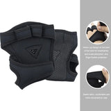 Women Hand Wrist Palm Protector Gloves Gym Fitness Heavy Glove Gloves Half Non-Slip Wrist Finger Weightlifting Sport Support