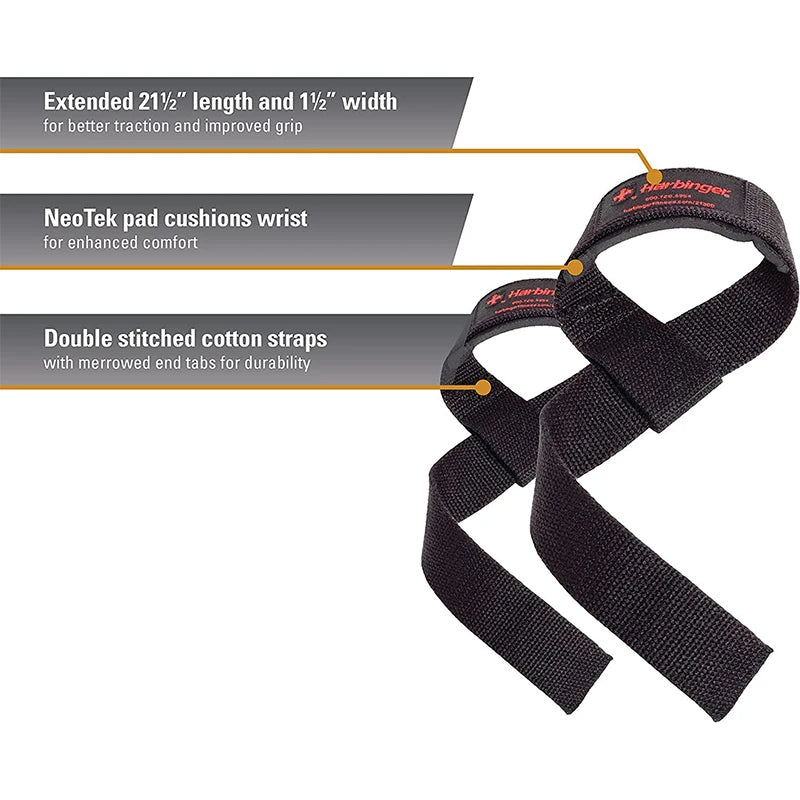 1PC Weightlifting Hand Belt Anti-Slip Sport Fitness Wrist Wraps Straps Gym Support Lifting Grip Belt Fitness Bodybuilding