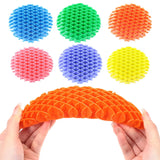 3D Printed Elastic Mesh Worm Big Fidget Toy Stress-Relieving Transforming Worm Toy Sensory Stress Anxiety Relief Gift for ADHD