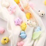 1/5pcs Mochi Squishies Toys Kids Antistress Ball Squeeze Party Favors Stress Relief Toy for Birthday Kawaii Cartoon Mini Toys