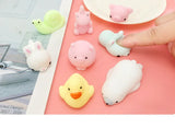 1/5pcs Mochi Squishies Toys Kids Antistress Ball Squeeze Party Favors Stress Relief Toy for Birthday Kawaii Cartoon Mini Toys