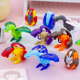 Children Deformed Dinosaur Egg Toy Kid Simulation Dinosaur Deformation Egg Boy Mini Deformed Twisted Egg Kindergarten Small Gift