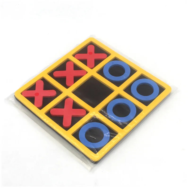 Parent-Child Interaction Leisure Board Game OX Chess Funny Developing Intelligent Educational Toys Puzzles Game Kids Gift