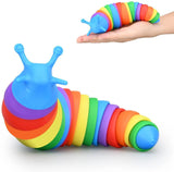 18cm Fidget Slug Decompression Toy Cute Caterpillar Shape Decompressor Office Table Toy Sensory Toy for Children and Adults