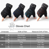 Gym Gloves For Sports Fitness Gym Weights Lifting Glove Body Building Training Exercise Sport Workout Glove For Men Women M/L/XL