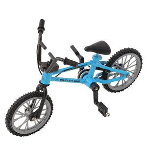 Mini Finger Mountain Bikes Toys Alloy Finger Bicycle Children Novelty Toys Model Mini Portable Bike For Kids Gift