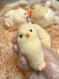 Flocking Chicks Pinch Toys Hen Alms Chicken Slow Rebound Children's Finger Decompression Vent Toy Silicone Soft Feel Pinch