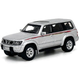 1:64 Scale Nissan Patrol 1998 Y61 Car Model 1:64 Metal Diecast Miniature Ariya X-trail Q50S Q70L QX70S QX60 QX80 Vehicle Toys